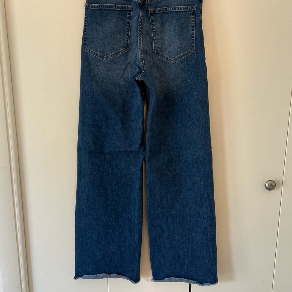 GAP high waist wide leg jeans pockets 4/27 - Picture 5 of 9